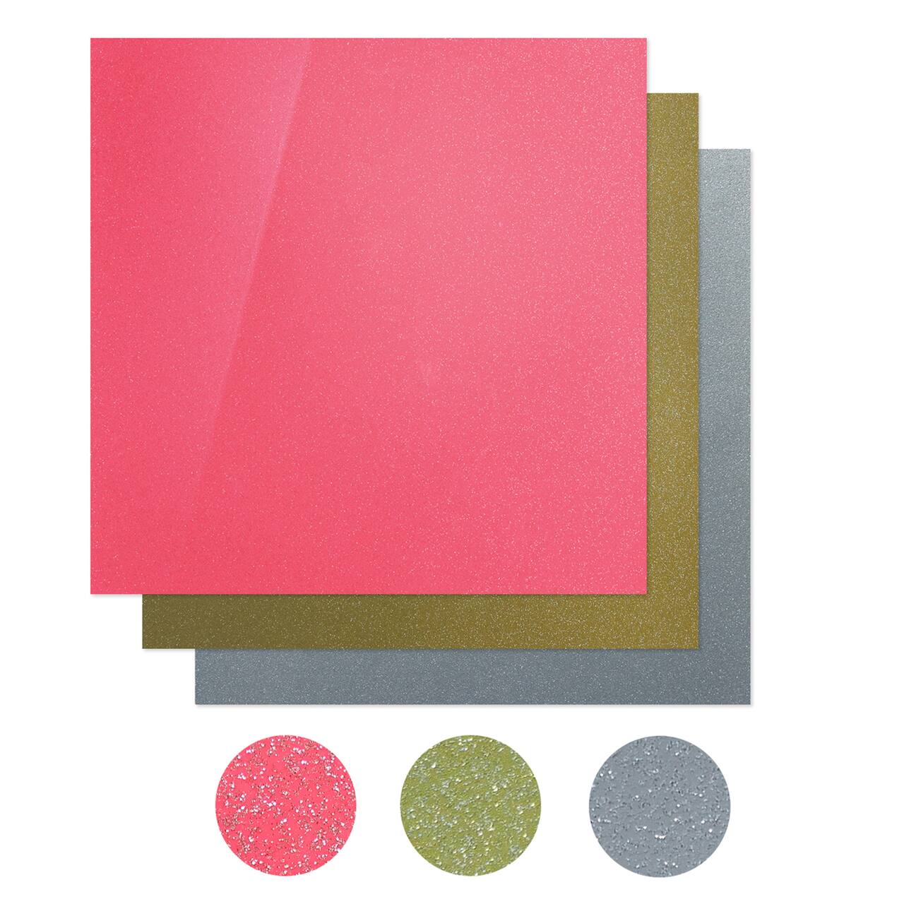 Glowforge® Proofgrade® Eco Iron-On Heat Transfer Vinyl Alternative Shimmer  Pack